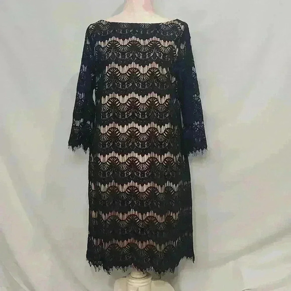 Drapers & Damons Lace Dress - Picture 1 of 11